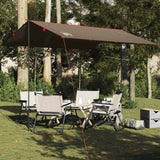 Vidaxl Camping canopy waterproof 306x306 cm brown