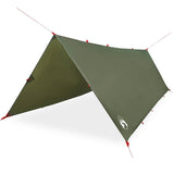 Vidaxl Camping auvent étanche 406x306 cm vert olive