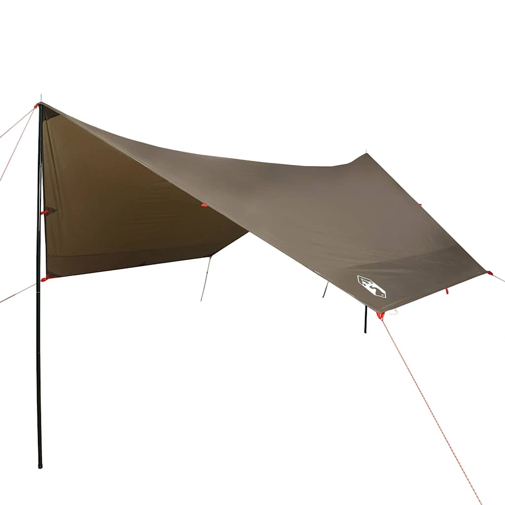 Vidaxl Camping Canopy Waasserdicht 462x306x21 cm brong