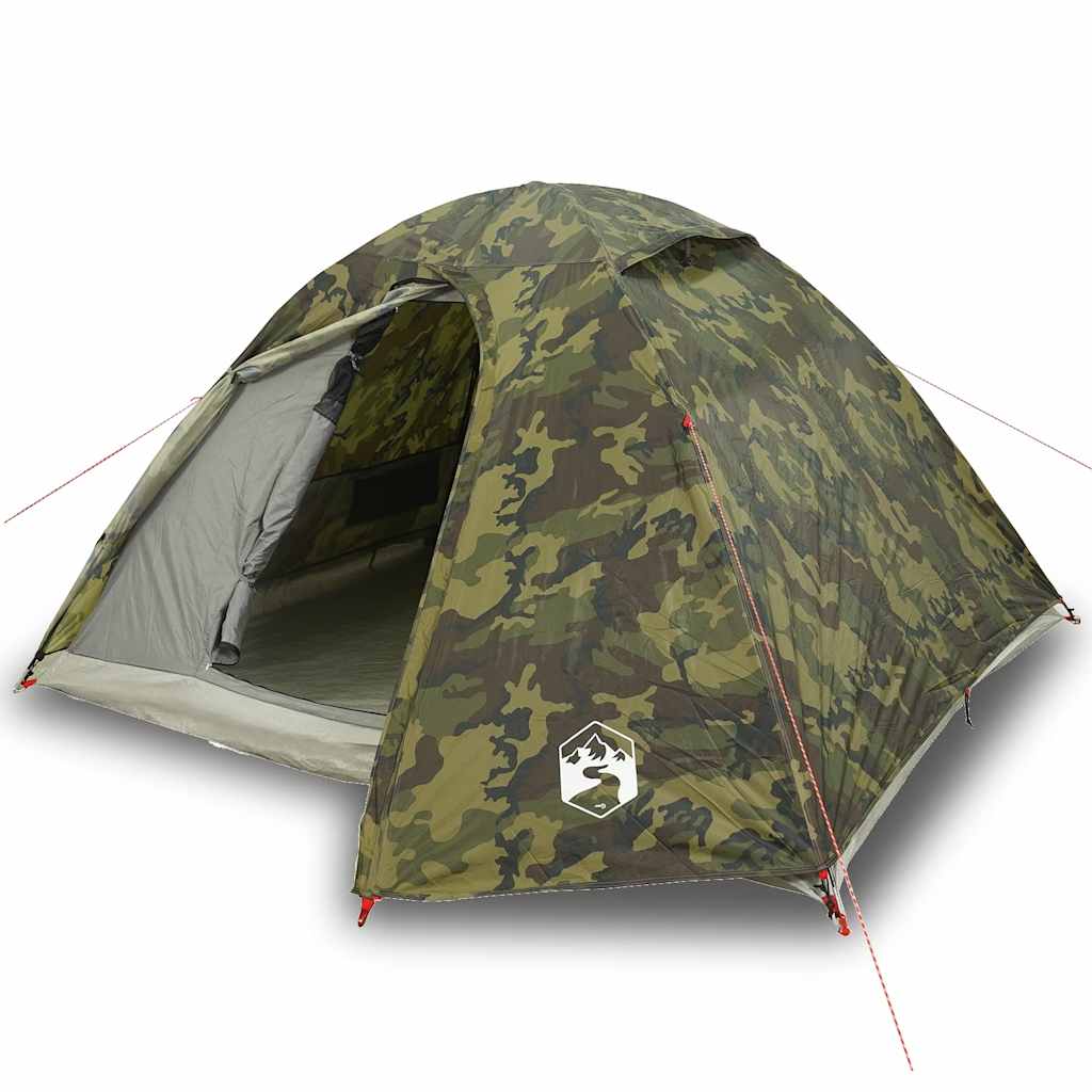 Vidaxl Dome Tent 4-osobowy wodoodporny kamuflaż