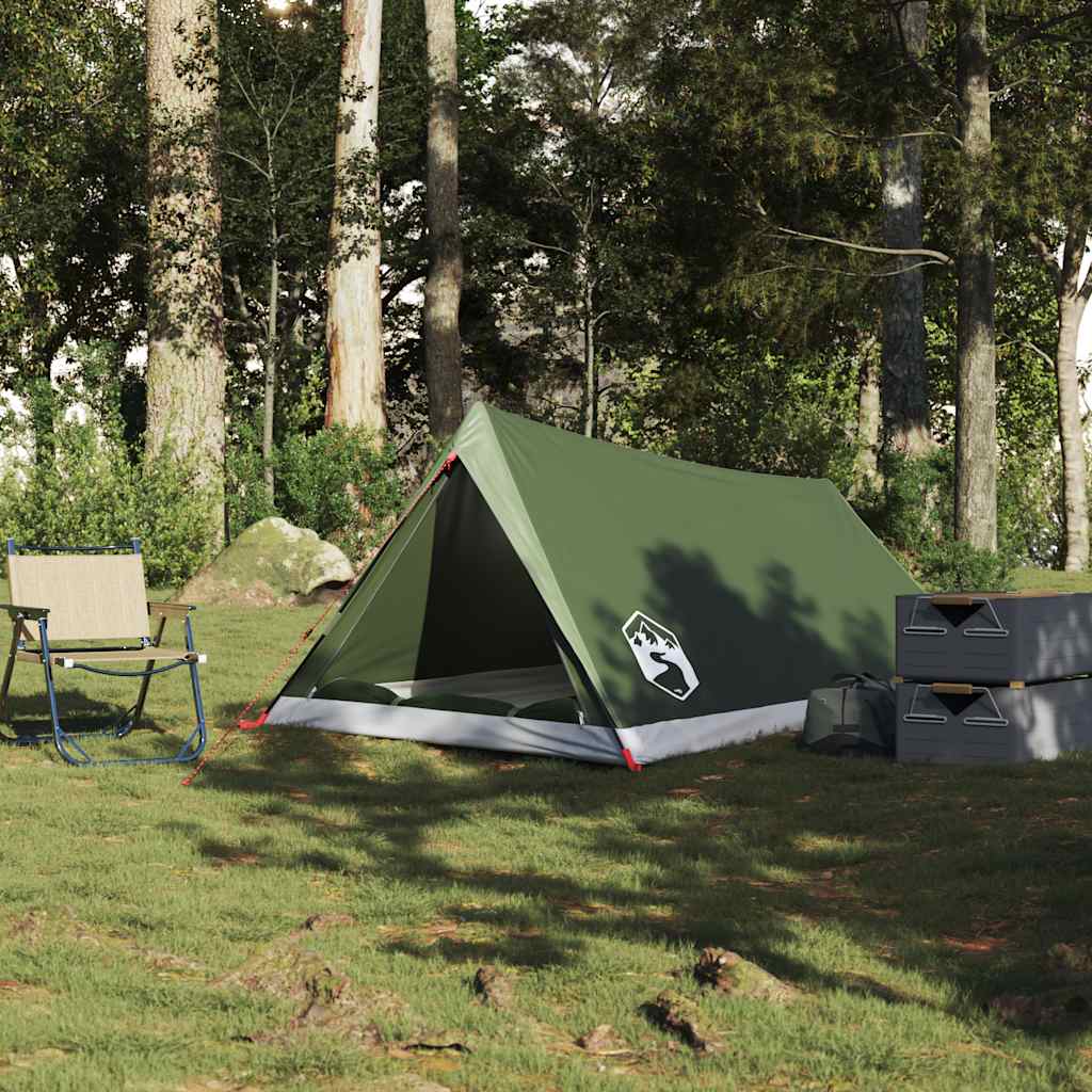 Vidaxl Tenda Olive Green di oliva a 2 persone