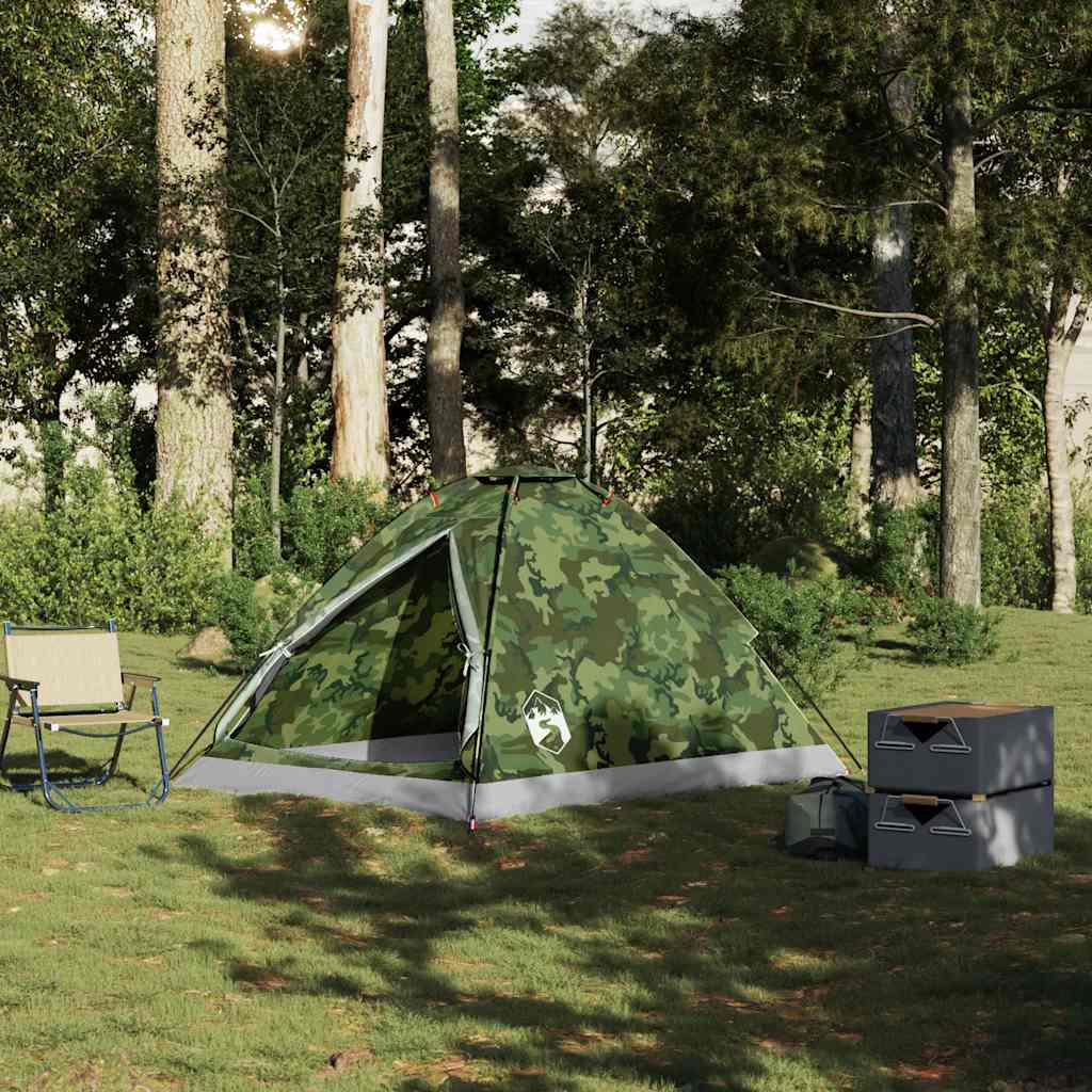 Vidaxl Dome Tent 2-Persona impermeable Camuflaje