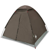 Vidaxl Dome Tent 4-Persona impermeable marrón impermeable