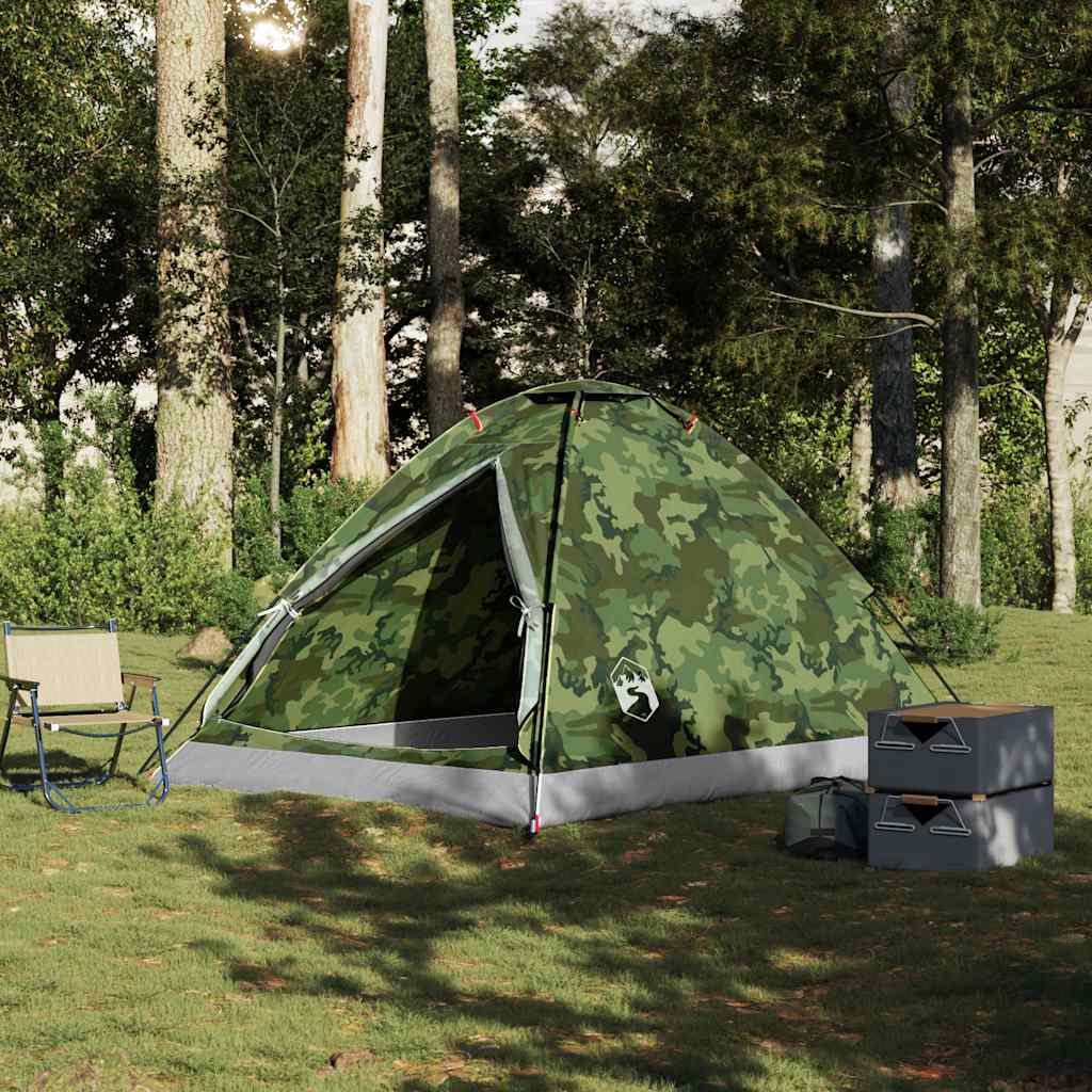 Vidaxl Dome tent 4-person waterproof camouflage