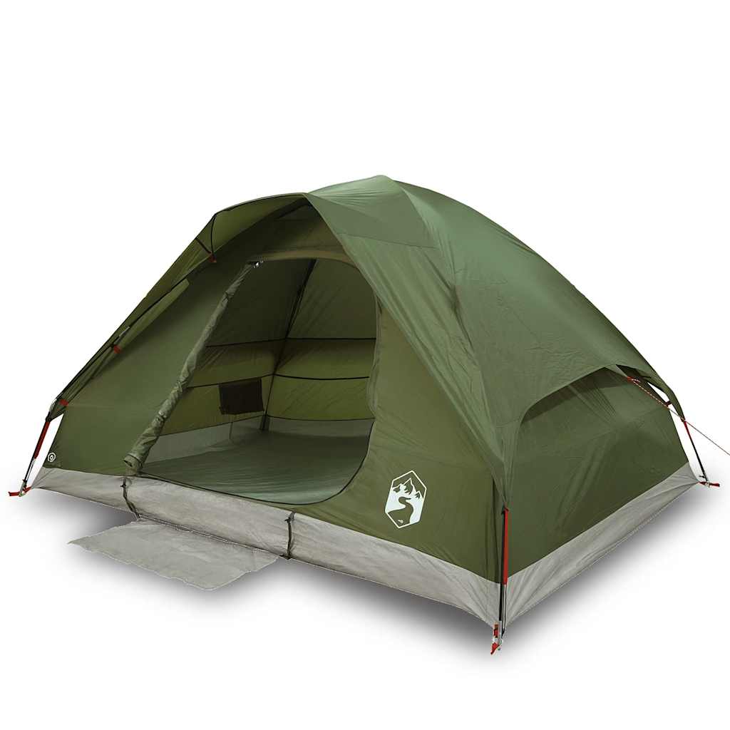 Vidaxl Dome tent 2-person waterproof olive green