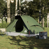 Vidaxl Dome Tent Green d'oliva impermeabile per 4 persone