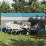 Vidaxx Camping-Windschutzscheibe wasserdicht 340x130 cm blau