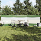 VidaXL Windschutzscheibe Camping wasserdicht 508x130 cm grün