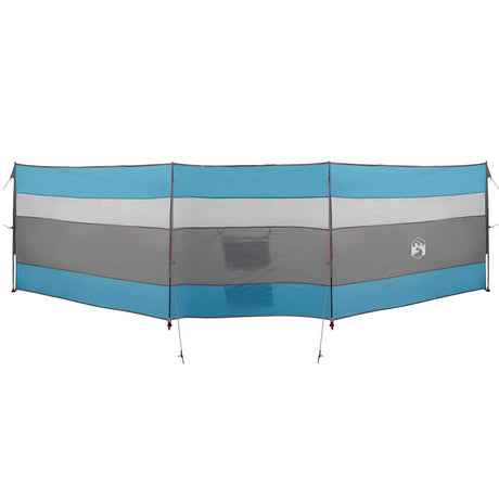 Vidaxx Camping Windschutzscheibe wasserdicht 508x130 cm blau