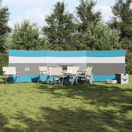 Vidaxx Camping Windschutzscheibe wasserdicht 508x130 cm blau