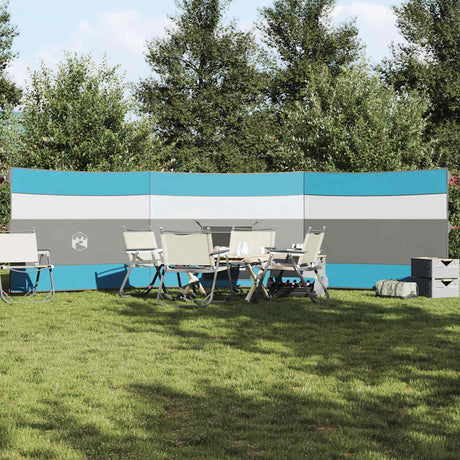 Vidaxx Camping Windschutzscheibe wasserdicht 508x130 cm blau