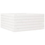 Vidaxx Pflanzgefäß 50x50x23 cm massives Kiefernholz weiß