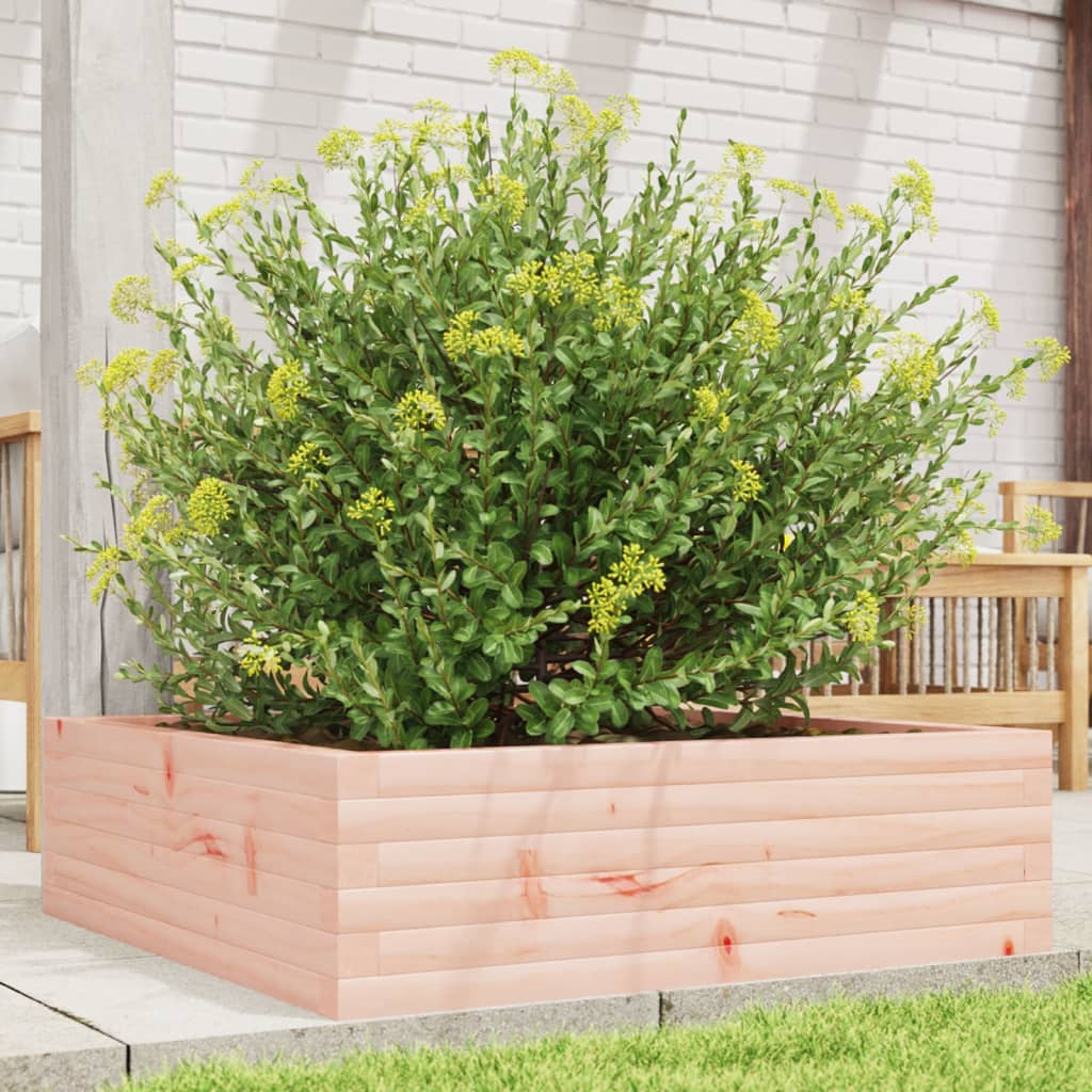 Vidaxx Pflanzgefäß 80x80x23 cm massives Douglasholz
