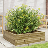 Vidaxx Pflanzgefäß 80x80x23 cm aus imprägniertem Kiefernholz