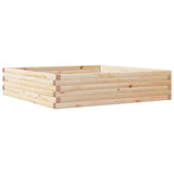 Vidaxx Pflanzgefäß 100x100x23 cm massives Kiefernholz