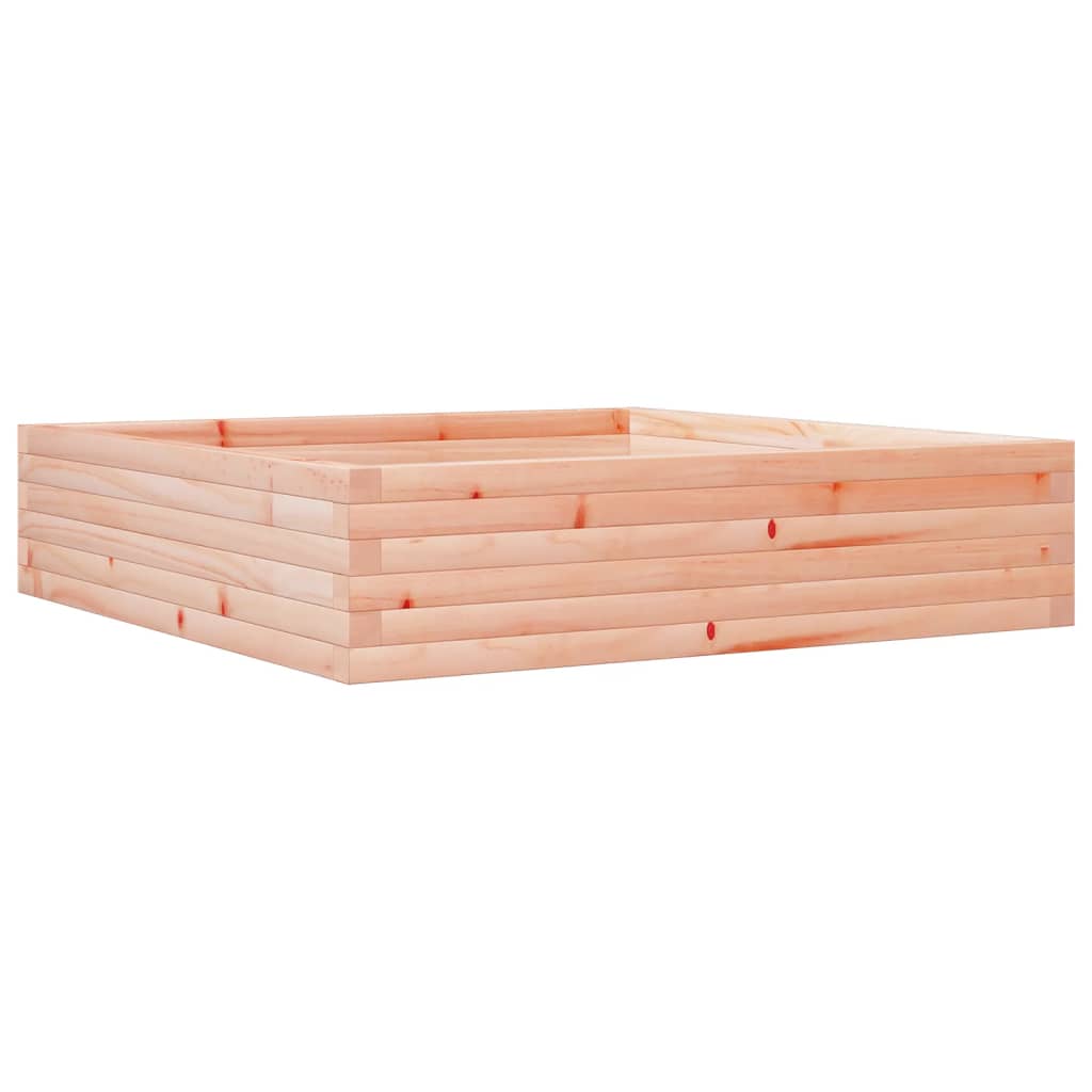 Vidaxx Pflanzgefäß 100x100x23 cm massives Douglasholz