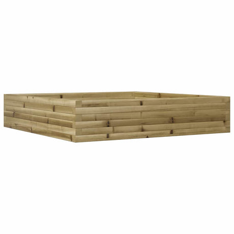 Vidaxx Pflanzgefäß 110x110x23 cm aus imprägniertem Kiefernholz