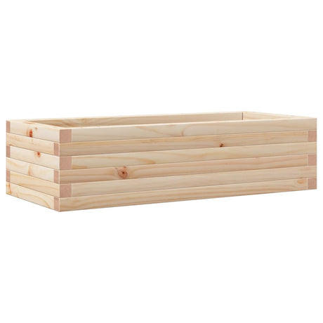 Vidaxx Pflanzgefäß 90x40x23 cm massives Kiefernholz