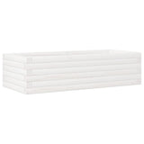Vidaxx Pflanzgefäß 90x40x23 cm massives Kiefernholz weiß
