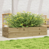 Vidaxx Pflanzgefäß 110x40x23 cm aus imprägniertem Kiefernholz