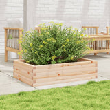Vidaxx planter 90x60x23 cm solid pine wood