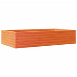 Vidaxx Pflanzgefäß 110x60x23 cm massives Kiefernholz, braun gewaschen