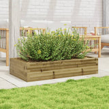 Vidaxx Pflanzgefäß 110x60x23 cm aus imprägniertem Kiefernholz
