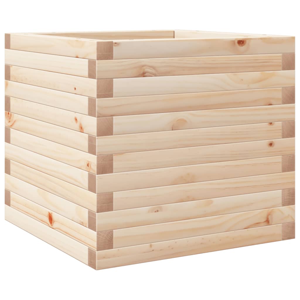 Vidaxx Pflanzgefäß 50x50x45,5 cm massives Kiefernholz