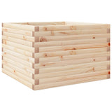 Vidaxx Pflanzgefäß 70x70x45,5 cm massives Kiefernholz
