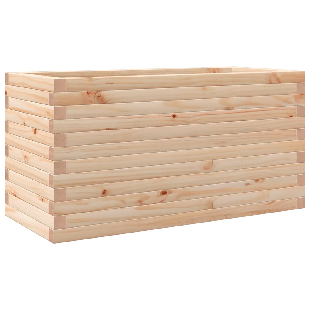 Vidaxx Pflanzgefäß 90x40x45,5 cm massives Kiefernholz