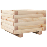 Vidaxx Pflanzgefäß 40x40x26,5 cm massives Kiefernholz