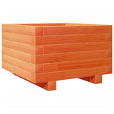 Vidaxx Pflanzgefäß 40x40x26,5 cm massives Kiefernholz, braun gewaschen