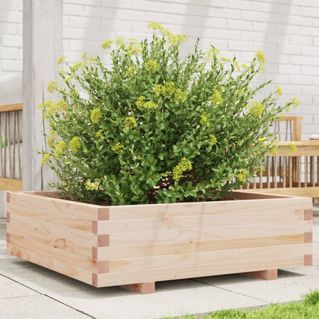 Vidaxx Pflanzgefäß 80x80x26,5 cm massives Kiefernholz