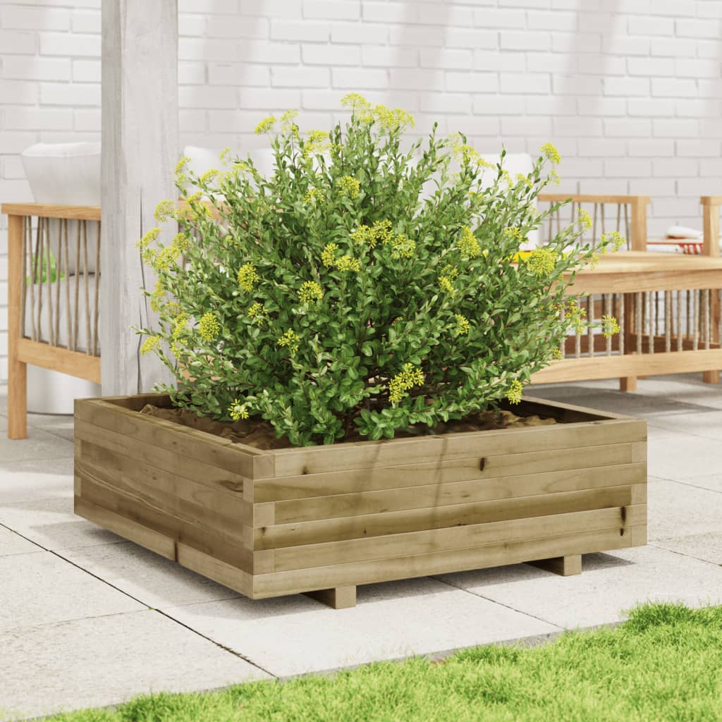 Vidaxx Pflanzgefäß 80x80x26,5 cm imprägniertes Kiefernholz