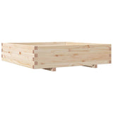 Vidaxx Pflanzgefäß 100x100x26,5 cm massives Kiefernholz