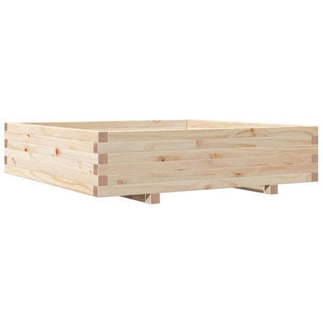 Vidaxx Pflanzgefäß 100x100x26,5 cm massives Kiefernholz