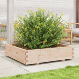 Vidaxx Pflanzgefäß 100x100x26,5 cm massives Kiefernholz