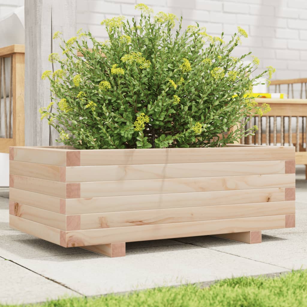 Vidaxx Pflanzgefäß 70x40x26,5 cm massives Kiefernholz