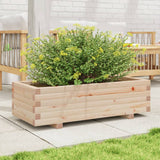 Vidaxx Pflanzgefäß 90x40x26,5 cm massives Kiefernholz