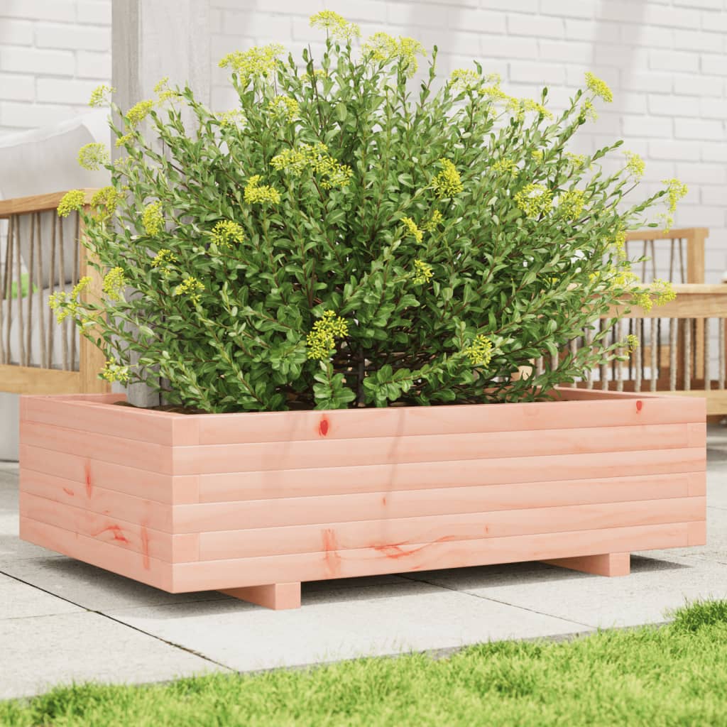 Vidaxx Pflanzgefäß 90x60x26,5 cm massives Douglasholz