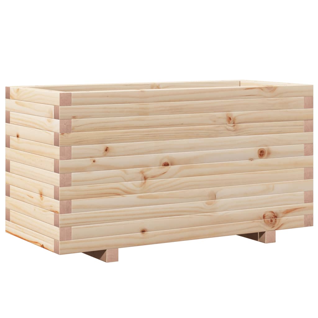 Vidaxx Pflanzgefäß 90x40x49,5 cm massives Kiefernholz