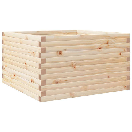 VidaXL Pflanzgefäß 80x80x46 cm aus massivem Kiefernholz
