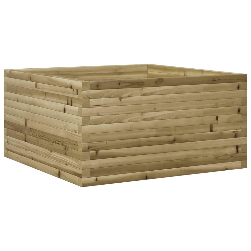 VidaXL Plantenbak 90x90x46 cm geïmpregneerd grenenhout