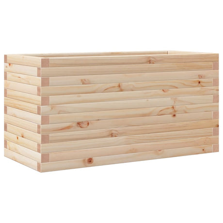 VidaXL Pflanzgefäß 90x40x46 cm aus massivem Kiefernholz