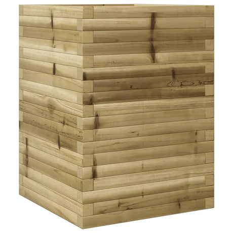 VidaXL Pflanzgefäß 50x50x68,5 cm imprägniertes Kiefernholz
