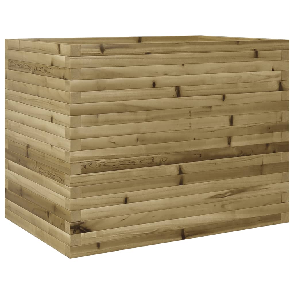 VidaXL Plantenbak 90x60x68,5 cm geïmpregneerd grenenhout