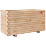 VidaXL Plantenbak 90x40x49,5 cm massief grenenhout