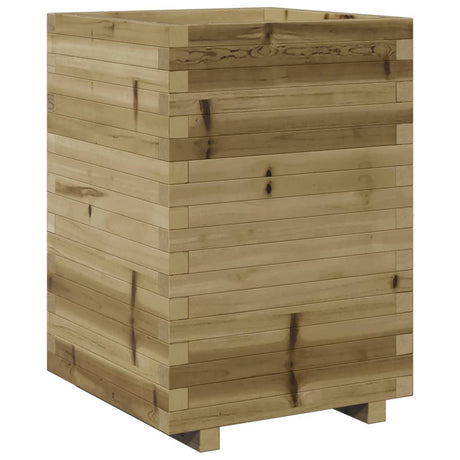 VidaXL Pflanzgefäß 50x50x72,5 cm imprägniertes Kiefernholz