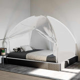 Vidaxx Moskitonetz mit Türen Mongolei 220 Mesh 200x150x140 cm weiß