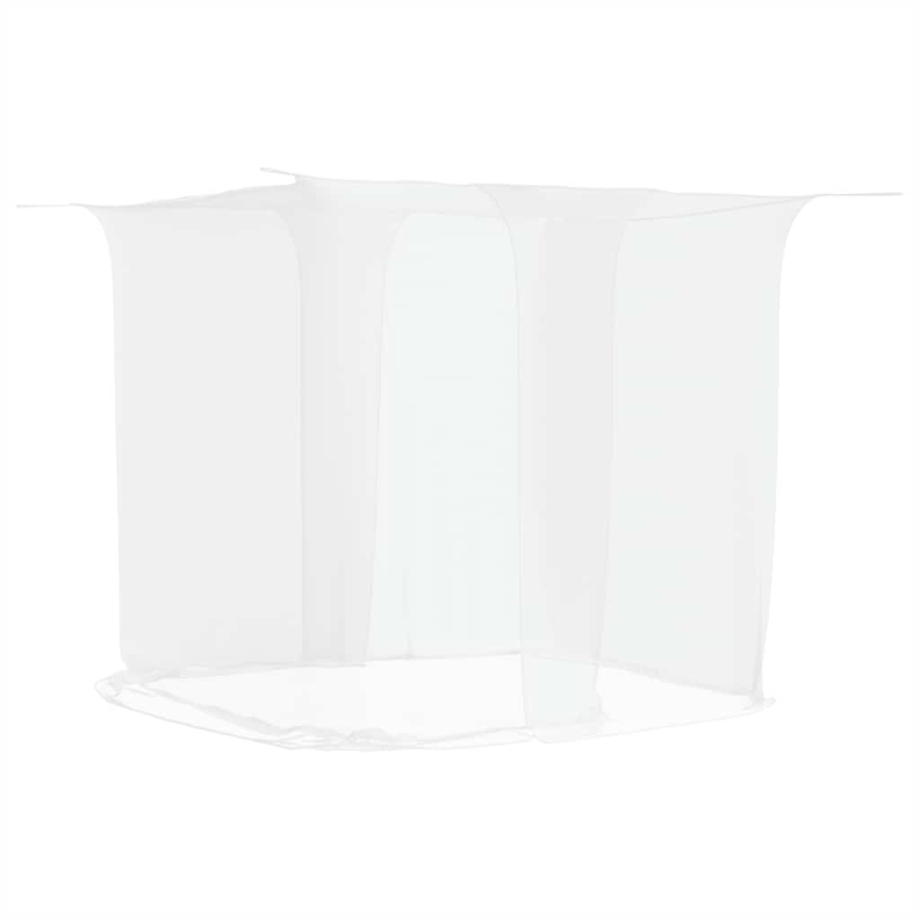 Vidaxx hängendes Moskitonetz 156 Mesh 220x150x180 cm weiß